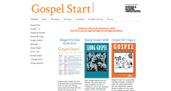 Desktop Screenshot of gospelstart.se