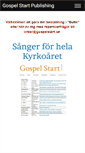 Mobile Screenshot of gospelstart.se